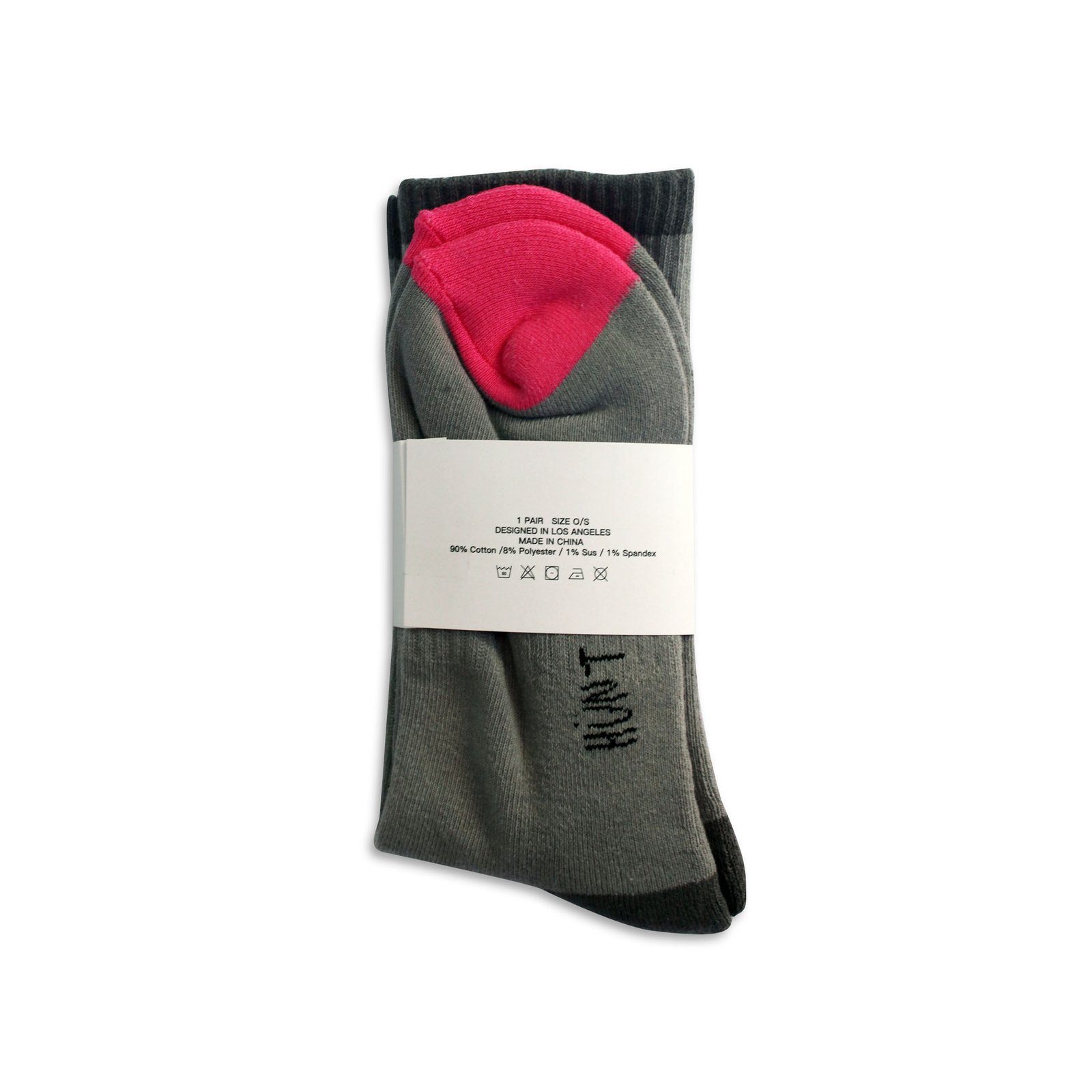 Hüntz Chop Grey Logo Socks | Huntz Chop